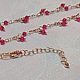 Choker made of 585 gold with pink spinel. Chokers. marusjy. My Livemaster. Фото №5