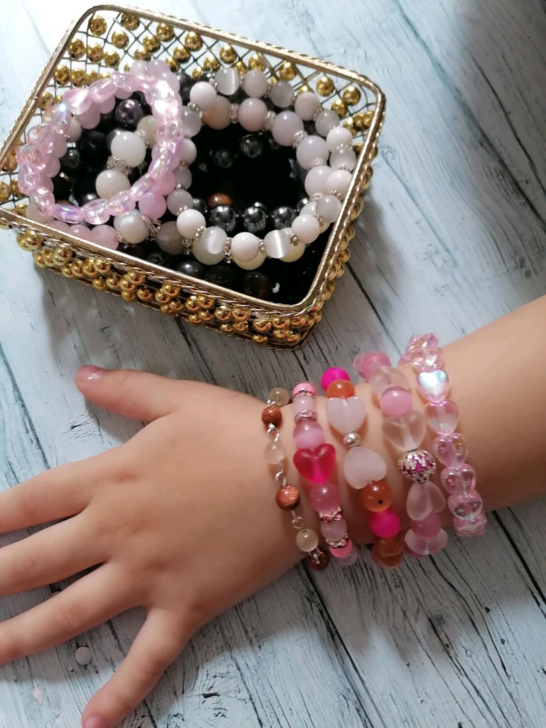 Детские браслеты из натуральных камней в интернет-магазине Ярмарка Мастеровпо цене 300 ₽ – QQ34KRU