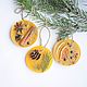 Саше флорентийское "Нарру New Year". Ароматическое саше. Светлана Белова (Belyga hand-made). Интернет-магазин Ярмарка Мастеров.  Фото №2