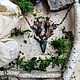 Оберег Чертополох с лабрадоритом и руной Альгиз. Оберег. Магический мир. Ярмарка Мастеров.  Фото №4