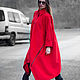 Кашемировое  пальто, Модное пальто уникалньй стил - CT0033CA. Пальто. EUG FASHION. Интернет-магазин Ярмарка Мастеров.  Фото №2