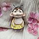  Ёлочная игрушка божья коровка, Интерьерная кукла, Новосибирск,  Фото №1