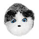  ежик из натурального меха кролика рекс серый. Новогодние сувениры. Holich Toys Наталья Холкина. Интернет-магазин Ярмарка Мастеров.  Фото №2