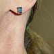Серебряный комплект с натуральными топазами. Комплекты украшений. Натуральные камни в серебре. Ярмарка Мастеров.  Фото №4