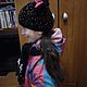 Комплект из шапки и шарф "Кошка". Комплект из шапки и шарфа. Елена. Ярмарка Мастеров.  Фото №6