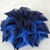 Украшения handmade. Livemaster - original item Blue bow for schoolgirls. Handmade.