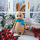 Knitted toy Bunny (rabbit) symbol of the year 2023. Stuffed Toys. yuliya-dudkova. Online shopping on My Livemaster.  Фото №2