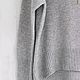 Свитер Light grey. Джемперы. Taisiya_knitwear. Ярмарка Мастеров.  Фото №5