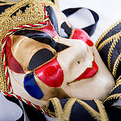 Интерьерная венецианская маска "Прима"