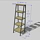 Заказать Стеллаж из дуба. EasyLOFT. Ярмарка Мастеров. . Стеллажи Фото №3