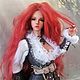 Заказать ООАК BJD кукла, Пиратка Бьянка. 1/4, 45 см. MariyaArtDolls Мария Громова. Ярмарка Мастеров. . Шарнирная кукла Фото №3
