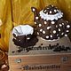 Текстильный сервиз "Кофейный". Разделочные доски. Наталья (mini-atelier). Интернет-магазин Ярмарка Мастеров.  Фото №2
