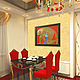 Interior painting with gold medal Samson and Delilah in Art Deco style. Pictures. happiness-art. My Livemaster. Фото №4
