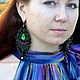 Pendientes 'dando alas para rescatar' 2 opciones. Earrings. Beaded jewelry by Mariya Klishina. Ярмарка Мастеров.  Фото №5