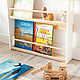  Настенная полка-домик для детских книг. Мебель для детской. SkandiBober. Ярмарка Мастеров.  Фото №5