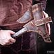 Топор "Страж Рассвета"  из игры TESO Skyrim. Сувенирное оружие. Кузница Уральский Мастеровой (uralartisan) (uralartisan). Ярмарка Мастеров.  Фото №4