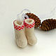 White mini boots. Christmas gifts. snezhana-snezhina (snezhanap). Online shopping on My Livemaster.  Фото №2