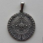 Фен-шуй и эзотерика handmade. Livemaster - original item Calendar Maya – a pendent charm. Handmade.