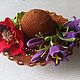 Кукольная шляпка. Одежда для кукол. Галина. Интернет-магазин Ярмарка Мастеров.  Фото №2