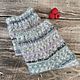 Носки вязаные с мохером Village socks 2, р. 37-38. Носки. Tatita-knita. Интернет-магазин Ярмарка Мастеров.  Фото №2