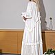  linen snow-white dress (boudoir/for photo shoots). Dresses. viax. My Livemaster. Фото №4