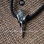 Фен-шуй и эзотерика handmade. Livemaster - original item Amulet "Vegvisir" silver 925. Handmade.