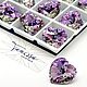 Подвеска кристалл сердце, Vitrail Light, 18мм, Tanissa Crystals, СТ369, Кристаллы, Санкт-Петербург,  Фото №1