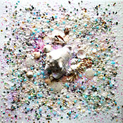 Объемная 3Д картина Морской берег с ракушками