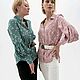 Блузка из вискозы. Блузки. Knyazeva_pro_atelier. Ярмарка Мастеров.  Фото №6