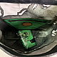Кожаный рюкзак "Зеленый хамелеон". Рюкзаки. Лариса (narrabags). Ярмарка Мастеров.  Фото №5