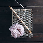 Материалы для творчества handmade. Livemaster - original item Brumstick (stick) for Peruvian knitting with a diameter of 12 mm. Br4. Handmade.