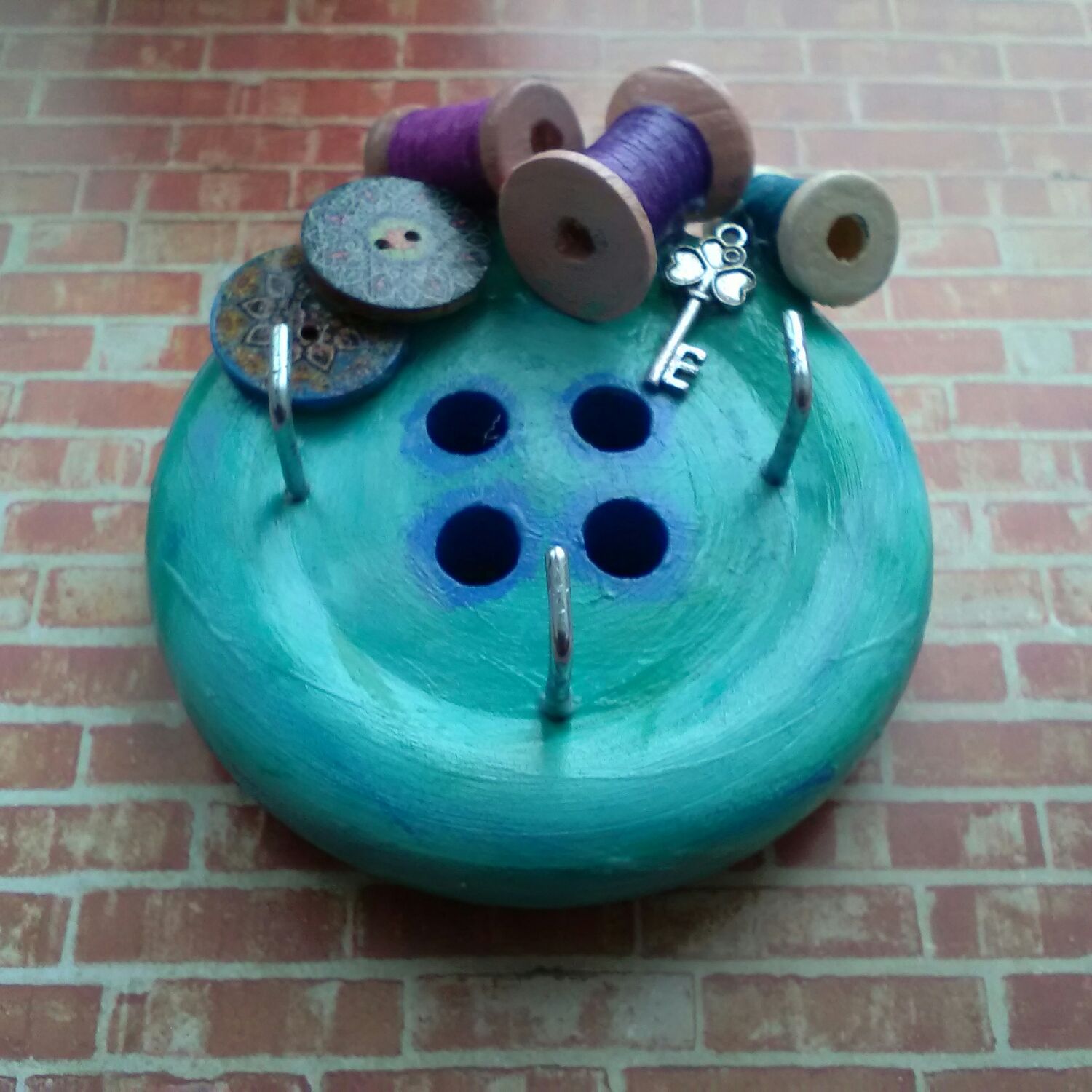 Ключница пуговка в интернет-магазине на Ярмарке Мастеров | Ключницы ...