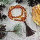 Rosary beads from nat. amber orthodox 33 beads cognac. Rosary bracelet. Амбер Бутик янтарь украшения. Online shopping on My Livemaster.  Фото №2