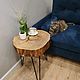 A coffee table from a saw cut. Tables. Mitkin_workshop. Online shopping on My Livemaster.  Фото №2