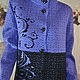 Knitted coat,demi-season, ,50-52r, ,54-56r. Coats. alena11-75. Online shopping on My Livemaster.  Фото №2