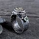 Кольцо с древней монетой и изумрудами. Кольца. ЖуЖа_jewelry. Ярмарка Мастеров.  Фото №6