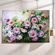 Peonies oil painting on canvas. Pictures. Картины Розы Пионы. Online shopping on My Livemaster.  Фото №2