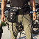 Leather Hip Belt Bag, Men\'s bag, Pushkino,  Фото №1