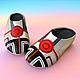 Clogs: Flip-flops, Slippers in the style of Malevich. Crogs. Clothing from Nadezhda. My Livemaster. Фото №4