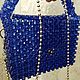 Жемчужная сумка из кубических  бусин. Классическая сумка. GALA-CRYSTAI-BAGS - сумки из бусин. Ярмарка Мастеров.  Фото №4