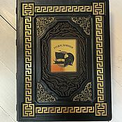 Сувениры и подарки handmade. Livemaster - original item Pedigree Book (gift leather book). Handmade.