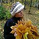 Повязка меховая Жемчуг, из норки. Осенняя повязка на голову из меха. Повязки. tais-fur (изделия из меха и кожи). Ярмарка Мастеров.  Фото №4