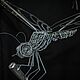 Фигура для сада «Стрекоза на камыше». Фигуры садовые. Садовые скульптуры из проволоки Lesovskih. Ярмарка Мастеров.  Фото №4