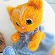 Игрушка кошка, котик, рыжий котенок. Амигуруми куклы и игрушки. Игрушки  от Натальи  Малыши для души. Ярмарка Мастеров.  Фото №8