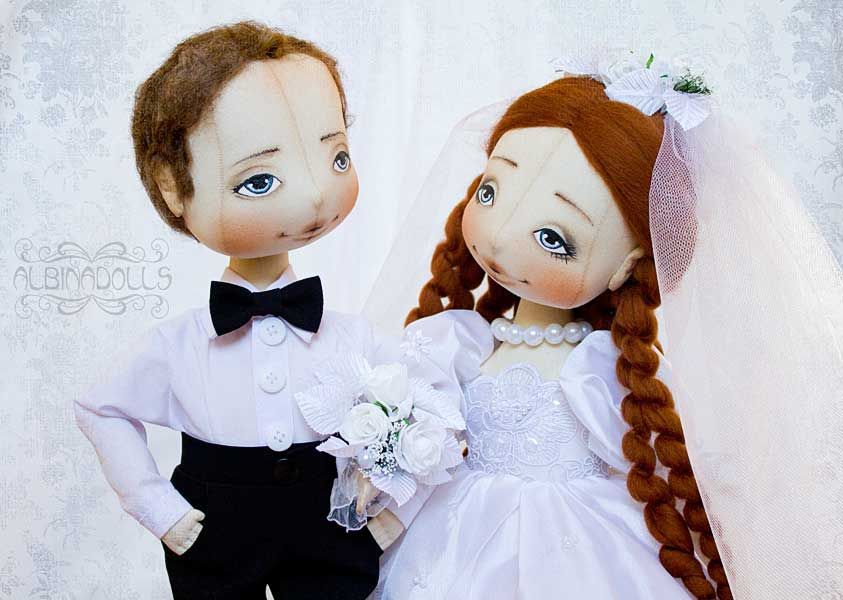 Кукла жених. Текстильная кукла жених и невеста. Свадебные куклы жених и невеста. Интерьерные куклы жених и невеста. Скульптурные текстильные куклы жених и невеста.