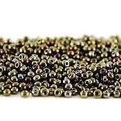 Материалы для творчества handmade. Livemaster - original item 10 gr 10/0 Czech beads Preciosa 59115 iris brown. Handmade.