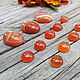 Cabochons of carnelian, Cabochons, Moscow,  Фото №1