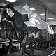 Полигональная скульптура быка. Арт-объект. МАФ. Изделие из стали, Скульптуры, Белгород,  Фото №1