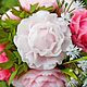 Bouquet of soap in a tureen. Peonies. Soap. mil-anna-ru. Online shopping on My Livemaster.  Фото №2