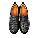 Espadrilles from tail of crocodile leather, in black color. Slip-ons. SHOES&BAGS. Online shopping on My Livemaster.  Фото №2